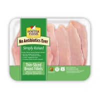 Organic Thin-Sliced Chicken Breast Fillets - Products - Foster Farms