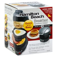 Hamilton Beach Breakfast Sandwich Maker [Giveaway!] - Easy Recipes