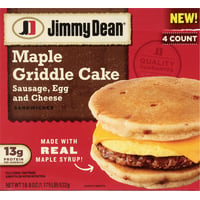Jimmy Dean Maple Griddle Cake 18.8 Ounces (18.80 ounces) | Winn-Dixie ...