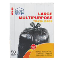 Weis Simply Great - Weis Simply Great, Contractor Twist Tie Trash Bags (12  count), Shop
