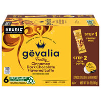Gevalia - Gevalia, Coffee &amp; Froth Packet, Espresso Style, Cinnamon Dark ...