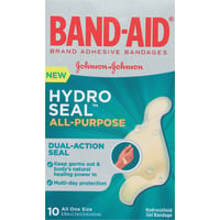 BandAid - Band-Aid Hydro Seal All Purpose Adhesive Bandages 10 Count ...