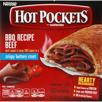 Hot - Hot Pockets Sandwiches, Recipe Beef ounces) | Lucky Supermarkets