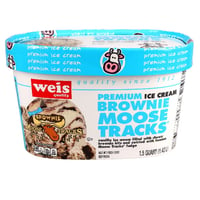 Weis Quality - Weis Quality, Premium Ice Cream, Brownie Moose Tracks (48 floz) | Shop | Weis Markets