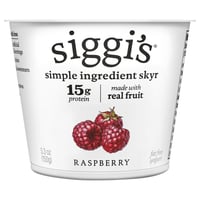 Siggi's - Siggi's, Yogurt, Raspberry, Nonfat, 0% Milkfat (5.3 oz ...