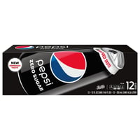 Pepsi - Pepsi, Zero Sugar - Zero Sugar Cola (12 count) | Grocery Pickup ...