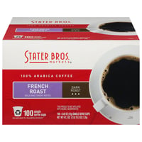 does stater bros sell cigarettes Stater Bros. Markets - Stater Bros. Markets, Coffee, 100% Arabica, Dark  Roast, French Roast, Single Serve Cups (100 count) | Shop