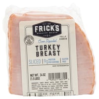 Fricks - Fricks Sliced Smoked Turkey Breast Qtr (24 ounces) | Winn ...