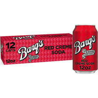 Barq's - Barq's Red Creme Soda, 12 Ounce Can, 12 Pack (12 ounces
