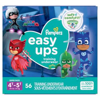 Pampers - Pampers, Pants - Easy Ups Training Underwear Boys Size 5 3T-4T 66  Count (66 ct), Shop
