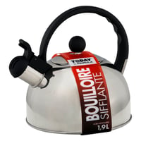 Primula Whistling Kettle with Tea Bag Buddy - Stainless Steel