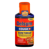 Delsym Cough Sore Throat