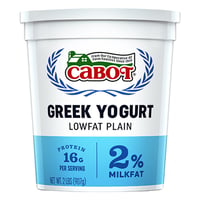 Cabot - Cabot 2% Plain Greek Yogurt 32oz (32 ounces) | Winn-Dixie ...