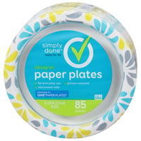 Simply Done Heavy Duty Designer 10 1/16 Paper Plates