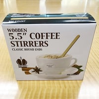 5.5 inch Wooden Coffee Stirrer - Goldmax