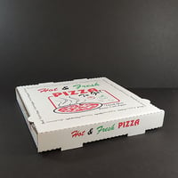 100 uni braun Pizza Boxen 12" Zoll Pizza Box Post Boxes Mitnehmen Box 