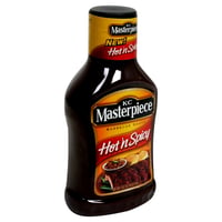 KC Masterpiece KC Masterpiece, Barbecue Sauce, Hot 'n Spicy (18 oz