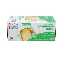 Weis Simply Great - Weis Simply Great Freezer Bag Quart Slider