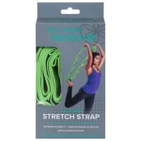 Lower Back Stretch 2. Restore Multi-Grip Stretch Strap by Gaiam