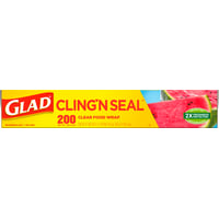 Glad Cling Plastic Wrap, 2 pk./400 sq. ft.