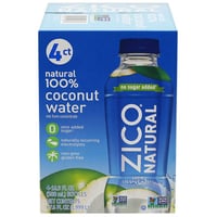 Zico - Zico Coconut Water 4 Pack 16.9 Ounces (16.90 ounces) | Shop