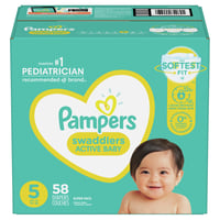 Pampers Cruisers Diapers, 7 (41+ lb), Super Pack - 44 diapers
