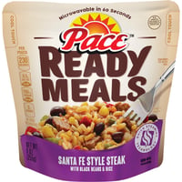 Pace - Pace, Ready Meals - Santa Fe Style Steak with Black Beans & Rice ...