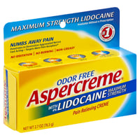 Aspercreme Aspercreme Pain Relief Patch With 4 Lidocaine Max Strength Xl 3 Count Shop Super 1 Foods
