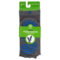 Gaiam Yoga Socks, Toeless, Small/Medium (Women's Shoe 5-10/Men's Shoe 4-9)