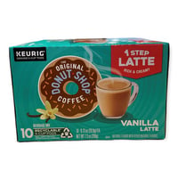 The Original Donut Shop Vanilla Latte Coffee 20 to 160 K cup Pods Pick Any  Size