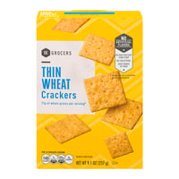 SE Grocers - SE Grocers Thin Wheat Crackers 9.1 Ounces (9.10 ounces ...