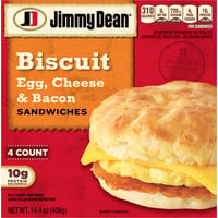 Jimmy Dean - Jimmy Dean Bacon Egg, & Cheese Biscuit Sandwiches 4