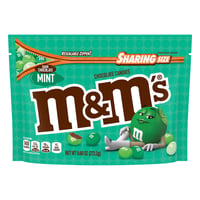 M&M's Mint Dark Chocolate Candy, 10.19 Oz. 