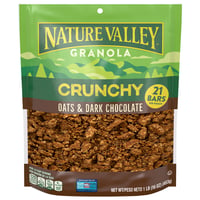 Nature Valley Granola Bars, Oats 'N Dark Chocolate, Crunchy