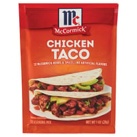 McCormick® 30% Less Sodium Taco Seasoning Mix