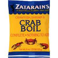 Zatarain's - Zatarain's Crawfish Shrimp & Crab Boil Seasoning 4 Ounces ...