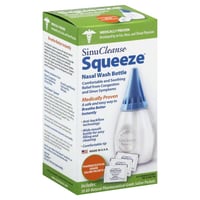 Botella de lavado nasal Sinu Cleanse Squeeze Tamaño: KIT