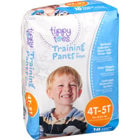 Tippy Toes - Tippy Toes, Training Pants For Girls, 4T-5T 38+ Lb (18 count), Shop