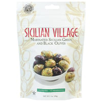 Sicilian Village - Sicilian Village Marinated Sicilian Green & Black ...