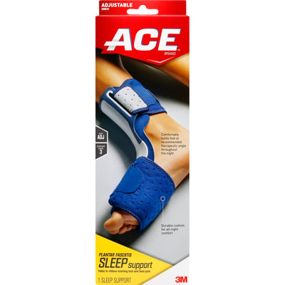  ACE Plantar Fasciitis Sleep Support, Helps relieve symptoms of plantar  fasciitis, One Size Fits Most, Blue (Pack of 2) : Health & Household