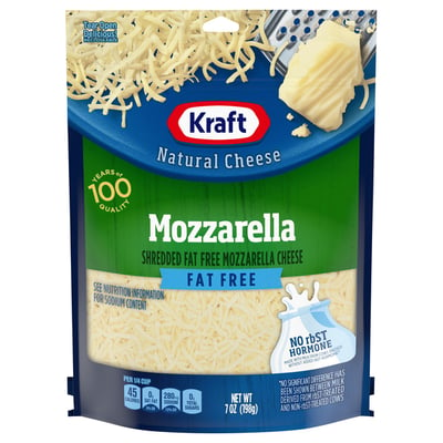 Kraft Shredded Cheese Fat Free