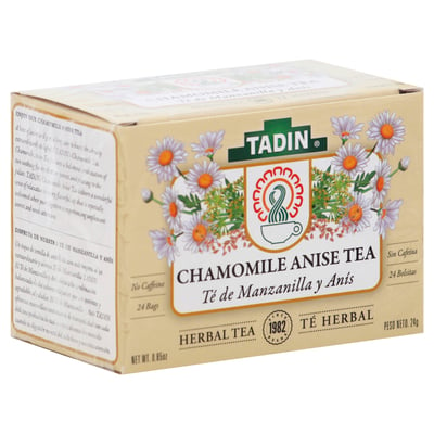 Té de Manzanilla y Anís – Tadin Herb & Tea Co.