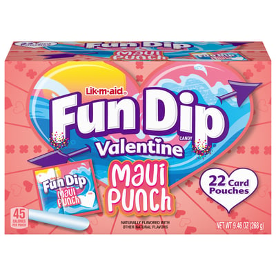 Fun Dip - Fun Dip Lik-M-Aid Maui Punch (22 count)  Winn-Dixie delivery -  available in as little as two hours