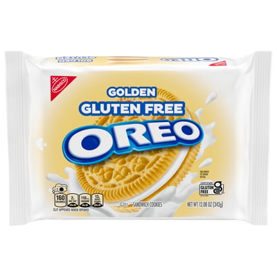Oreo - Nabisco Oreo Golden Gluten Free Cookies 12.08 ounces (12.08