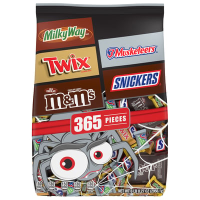 M&M's mixes three flavors in one bag in two varieties - classic