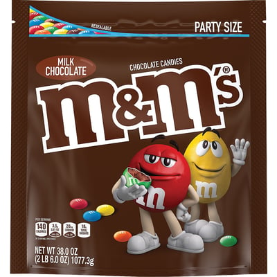 Save on M&M's Milk Chocolate Candies Family Size Order Online