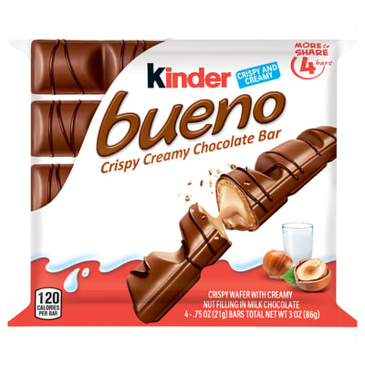 KINDER BUENO CHOCOLATE BAR WILL MAKE U.S. TELEVISION