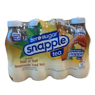 Zero Sugar Snapple Peach Tea, 64fl oz, 8ct