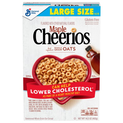 Cheerios Cheerios Oat Cereal Sweetened Whole Grain Large Size 14 2 Oz Shop Weis Markets