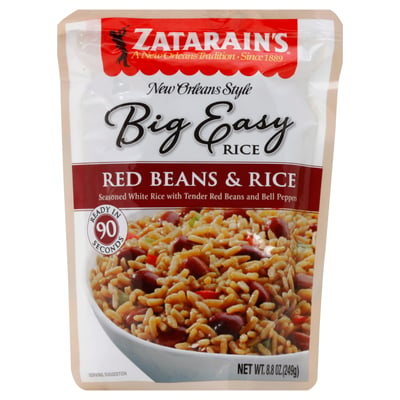 Zatarains - Zatarains, Big Easy - Red Beans & Rice (8.8 oz), Shop